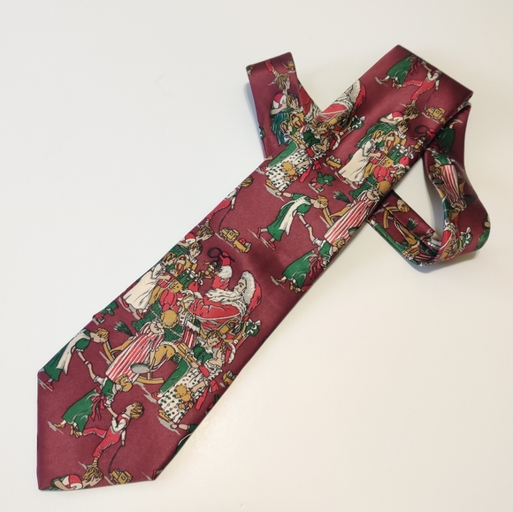 Nordstrom Pure Silk Christmas Tie - Picture 8 of 9